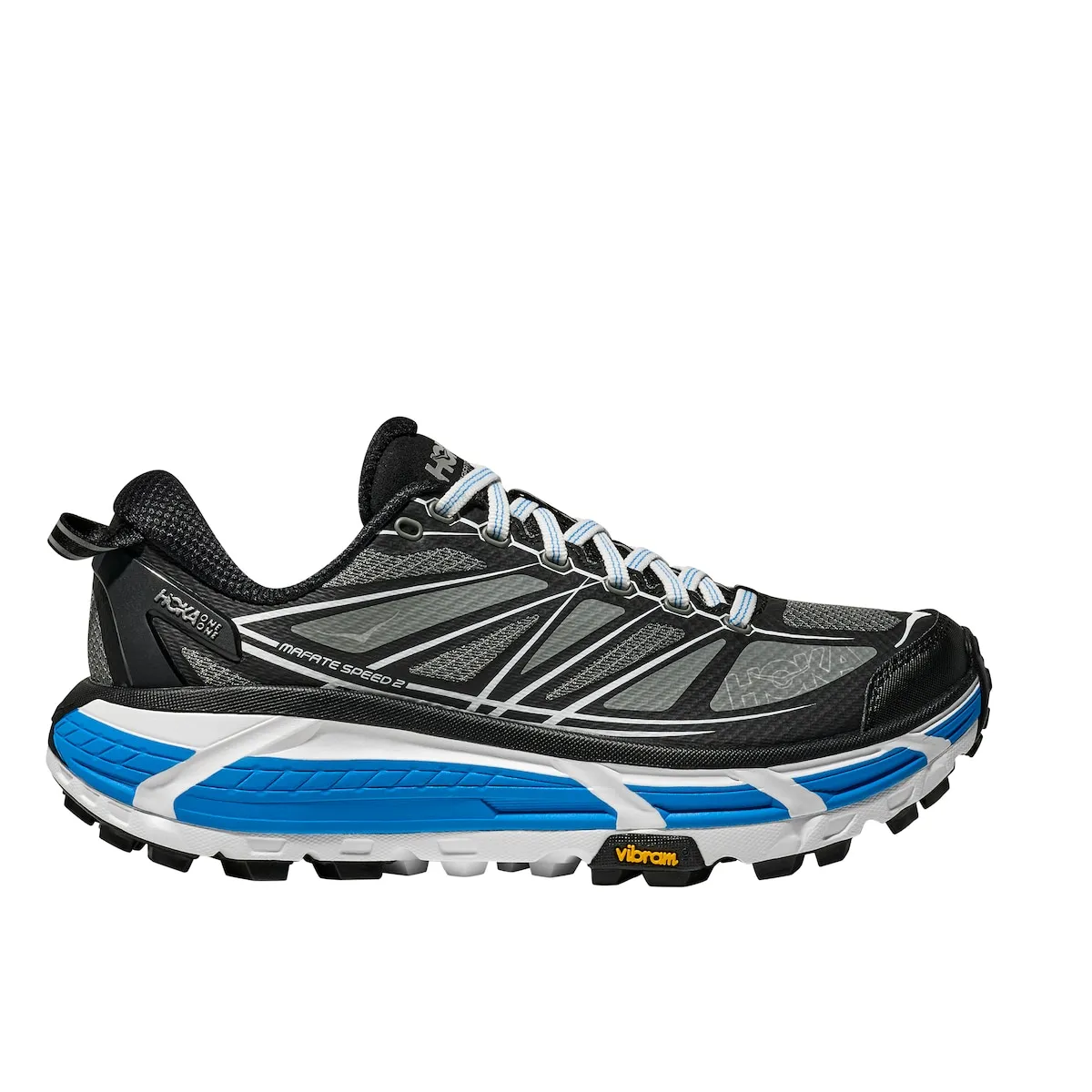 

Повседневные кроссовки унисекс Mafate Speed 0 Hoka, черный/белый