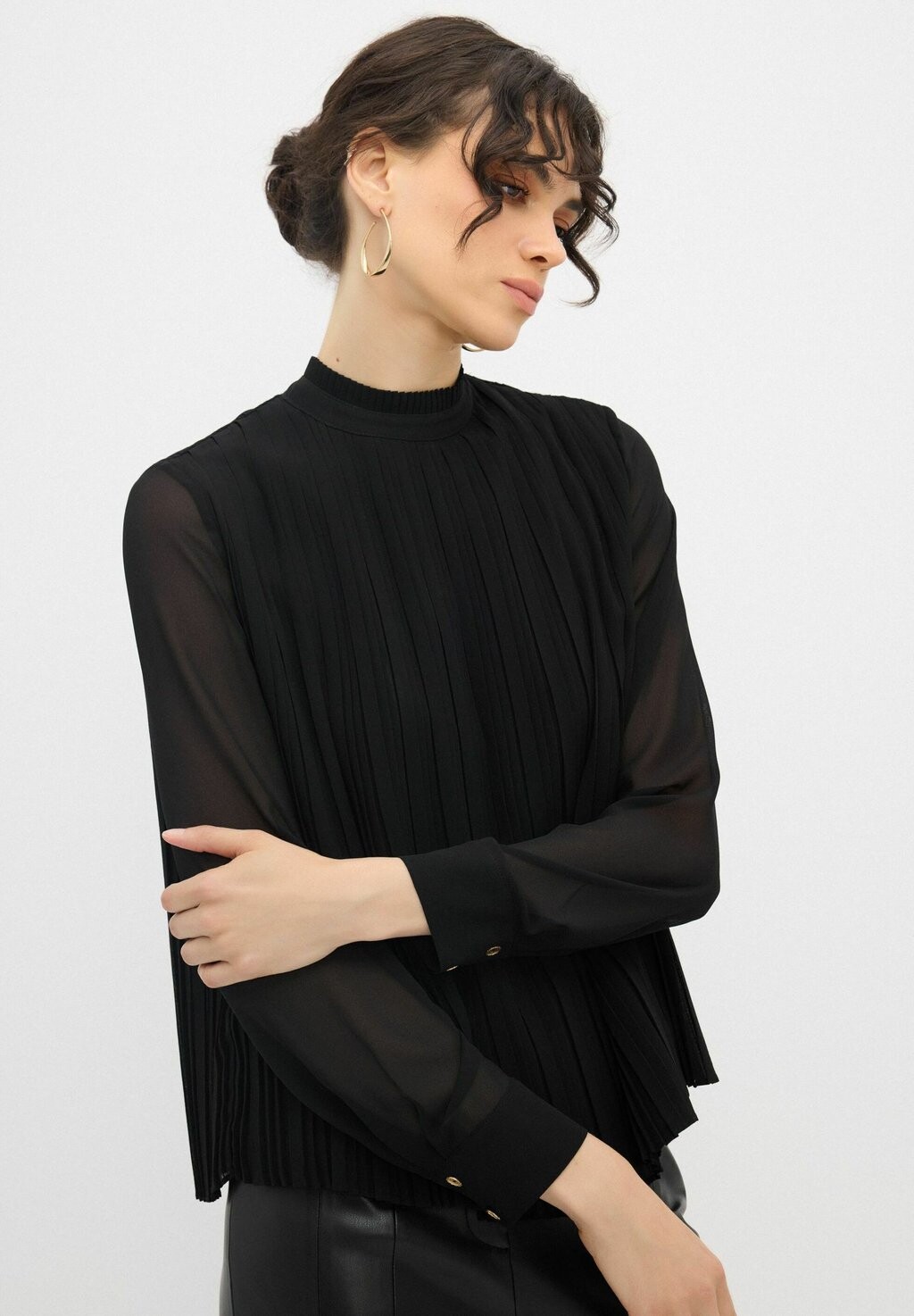

Блуза PLEATED adL, черный