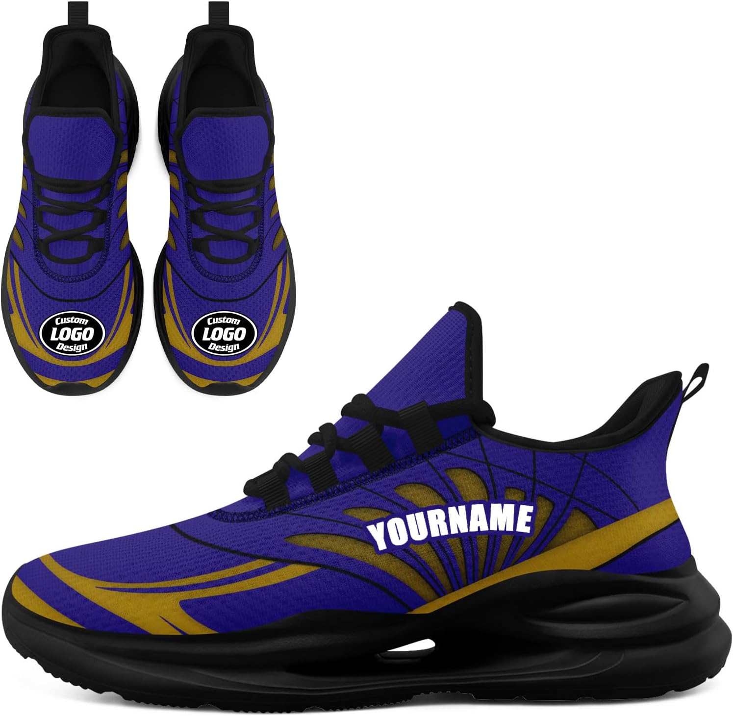 

Кастомные беговые кроссовки для бейсбольной команды AWSOLE для мужчин с персонализированным именем и логотипом, спортивные кроссовки для тренажерного зала, легкие тренировочные кроссовки, черный