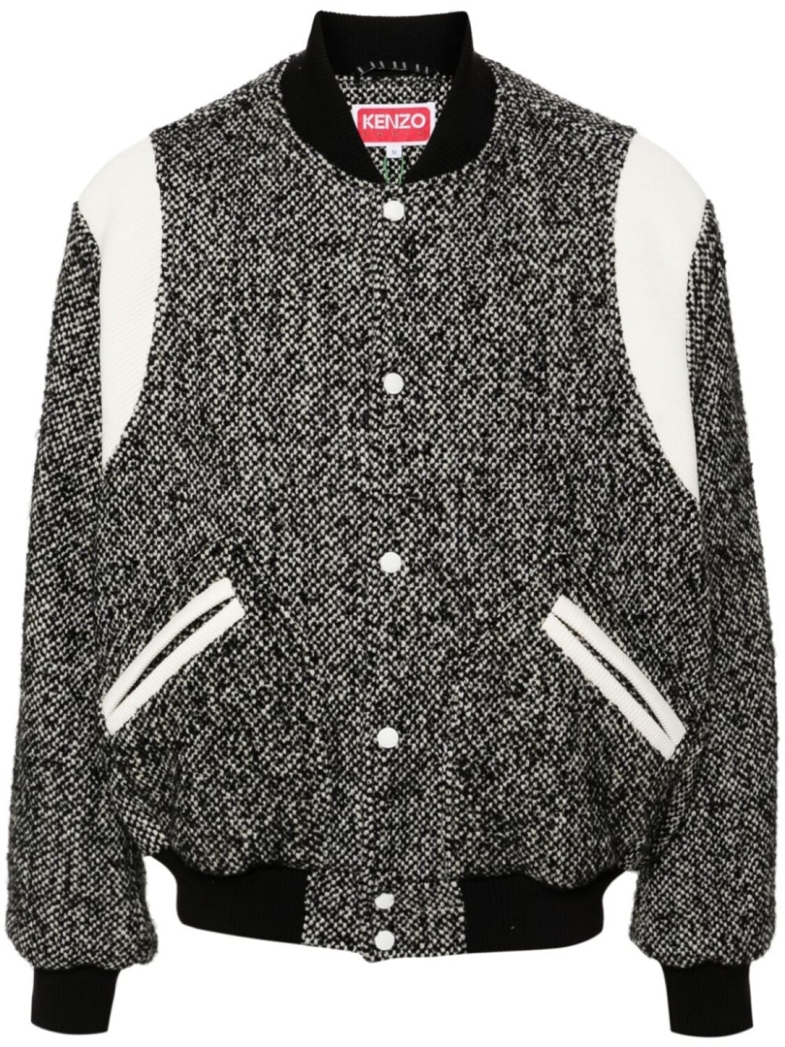 

Kenzo бомбер фактурной вязки, черный