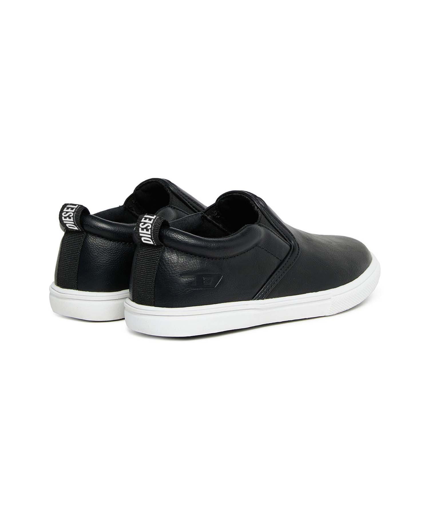 Детские и подростковые слипоны DIESEL с одним логотипом, Black — фото 3