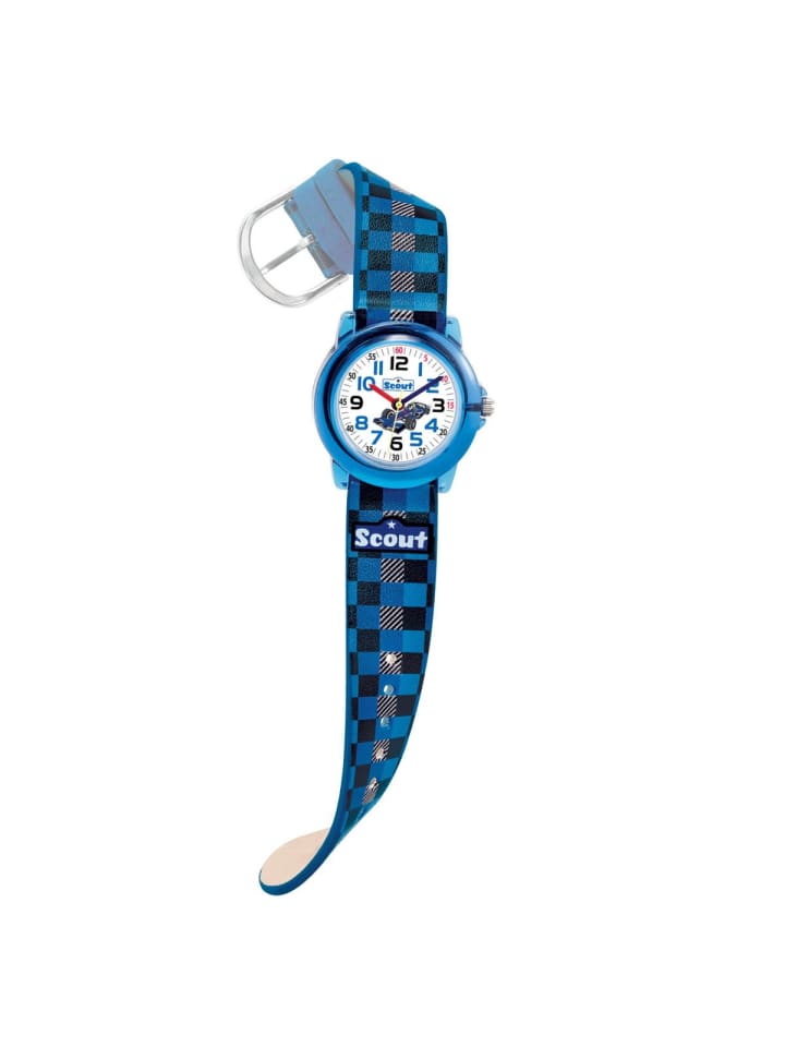 

Scout Кварцевые часы 280305015 синего цвета