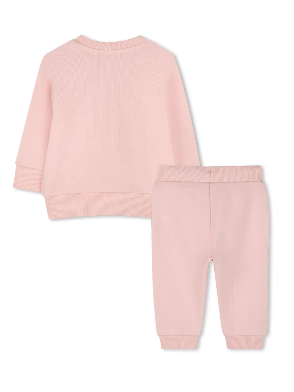 Спортивный костюм с принтом Tiger Kenzo Kids, розовый — фото 2