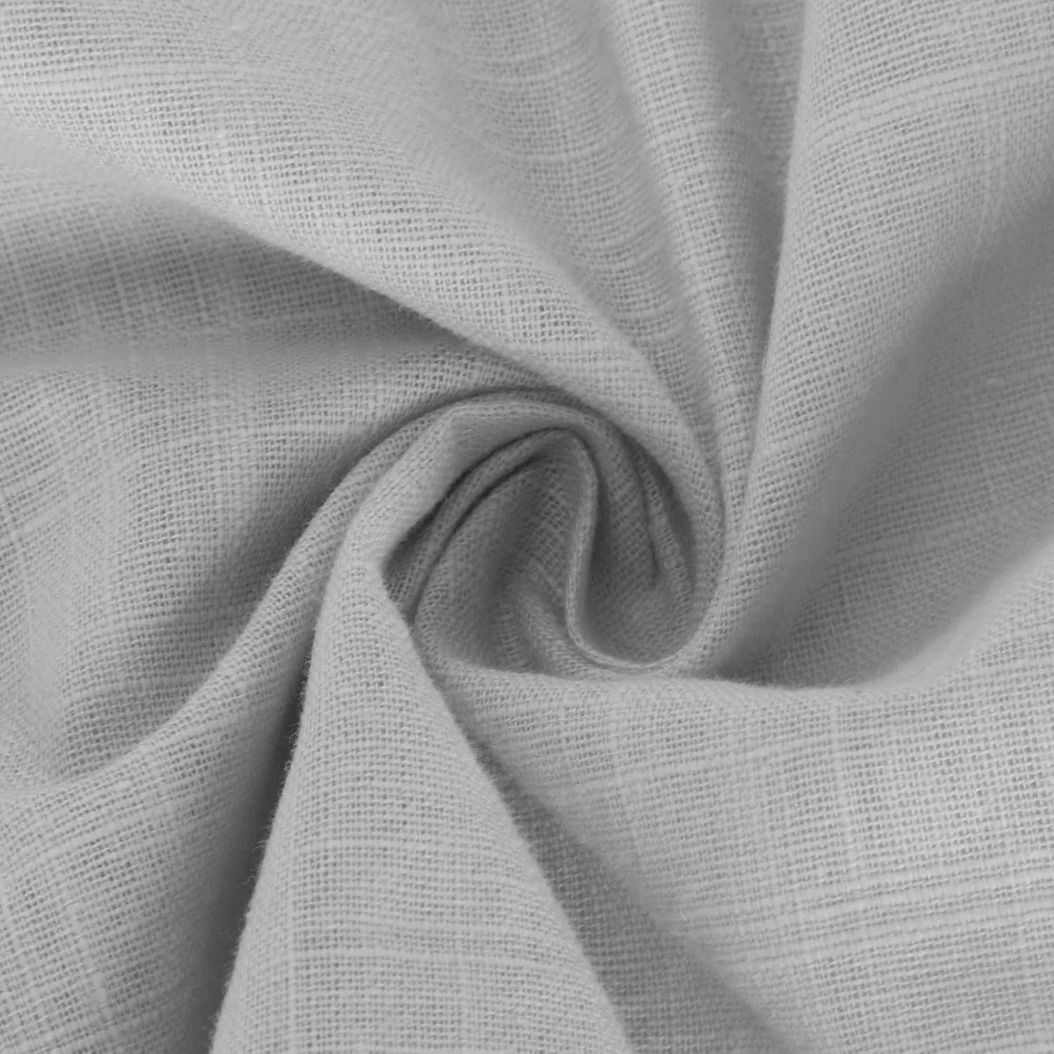Блуза женская с длинным рукавом, Cotton Linen, серая — фото 3