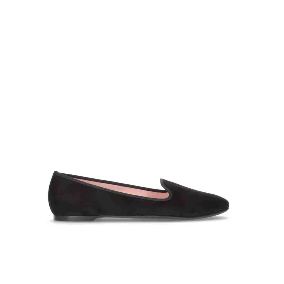 

Женские тапочки из черной замши Pretty Ballerinas, черный