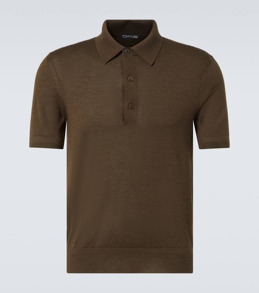 

Кашемировая и шёлковая поло Tom Ford, Tobacoo