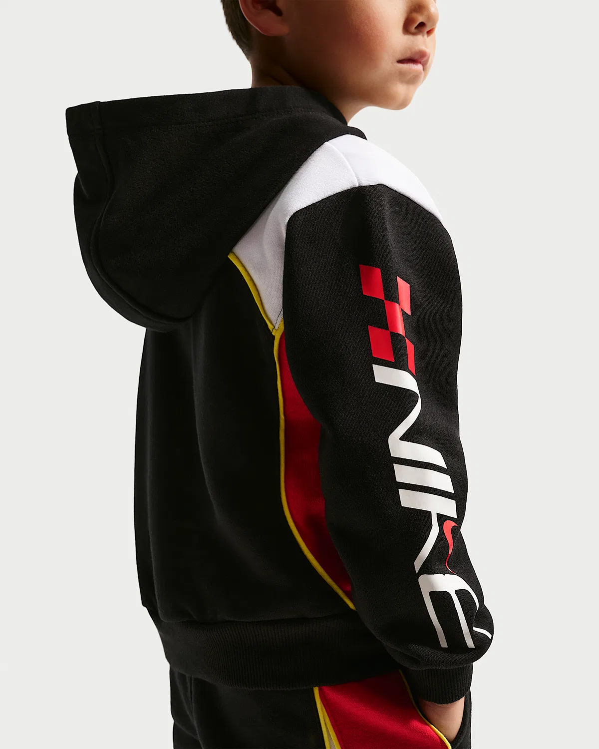 Детская толстовка Victory Lap Nike Sportswear, Black — фото 2