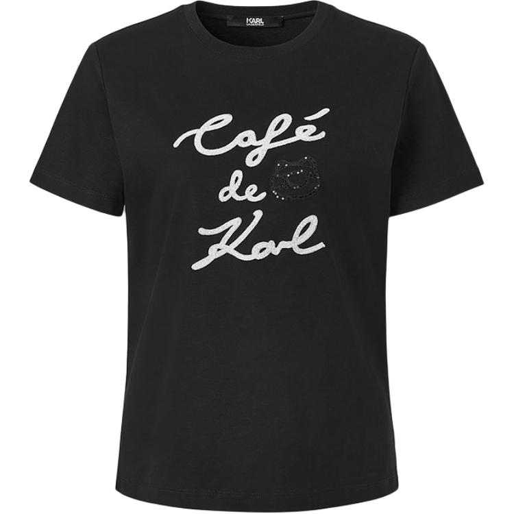 

KARL LAGERFELD SS25 Regular T Shirt Women's KARL LAGERFELD / Karl Lagerfeld Jeans, черный