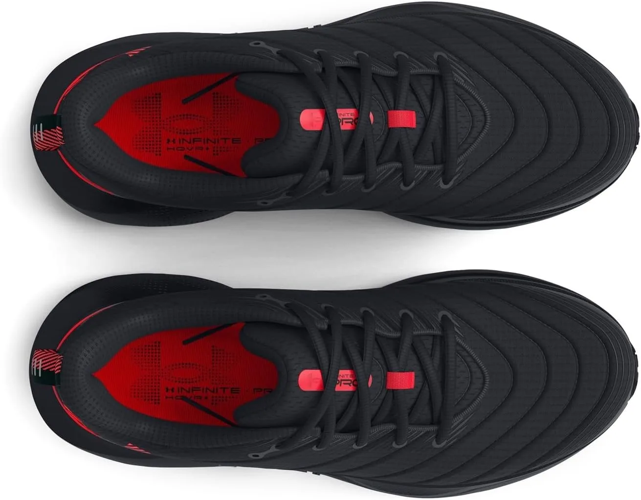 Кроссовки Under Armour Unisex UA U Infinite Pro Warm-Blk без стабилизаторов, черные — фото 4