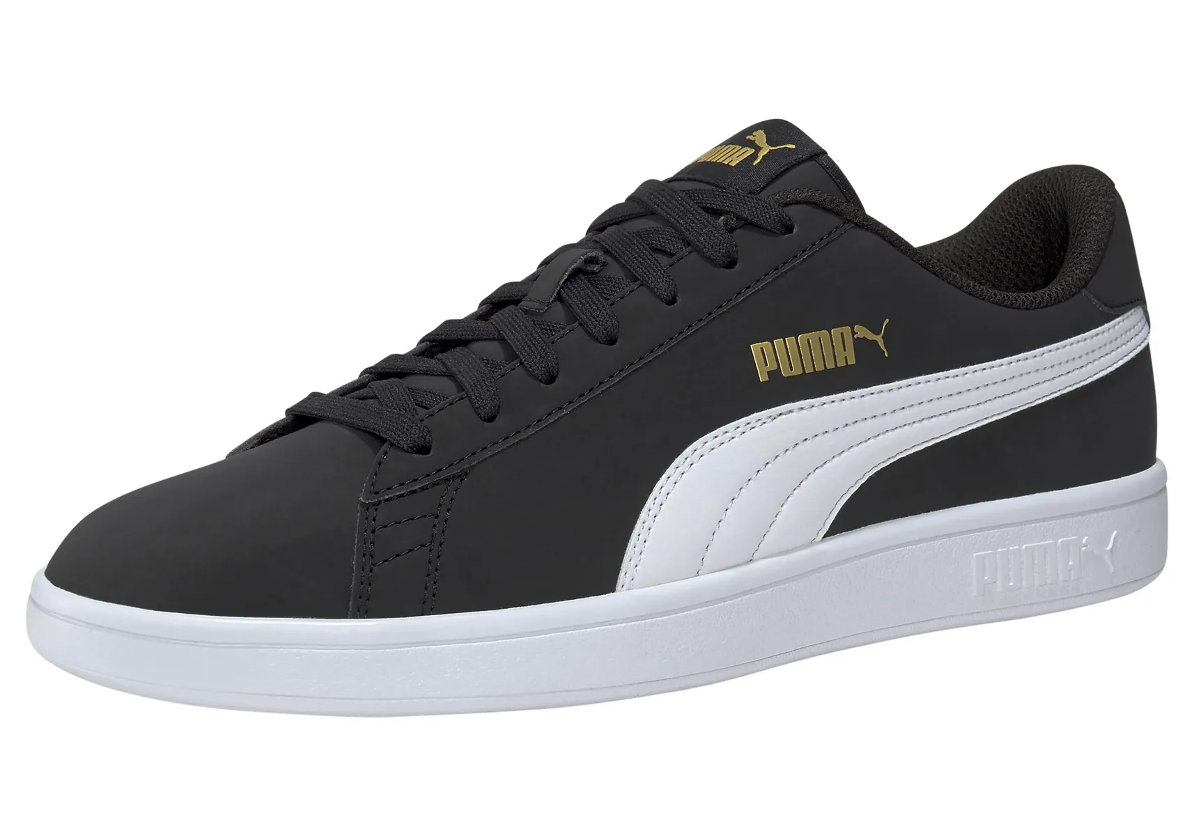 

Кроссовки PUMA " Puma Smash v2 Buck", черно-белый