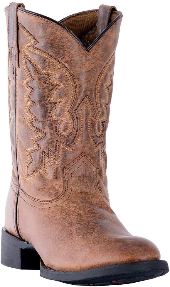 

Мужские кожаные сапоги Dan Post Crawford с закругленным носком 67902 Laredo, Tan