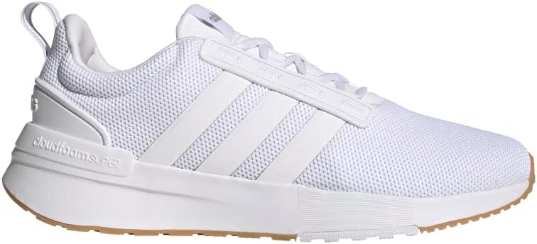 Кроссовки для мужчин adidas Racer Tr21, белый/серый — фото 2
