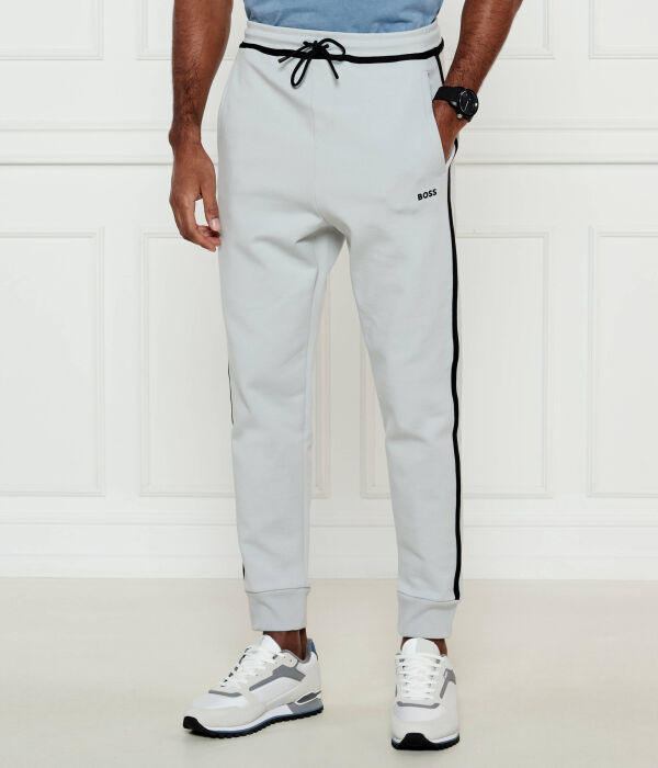 

Брюки с лентой Regular fit Boss Green, желтый