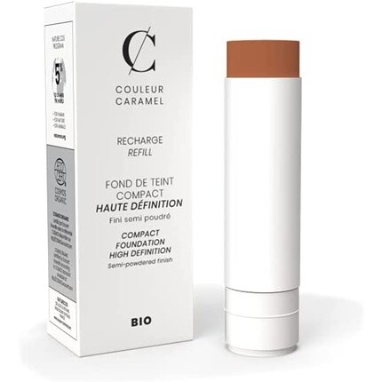 

Couleur Caramel High Definition Organic Compact Foundation Refill 15 Dark Beige