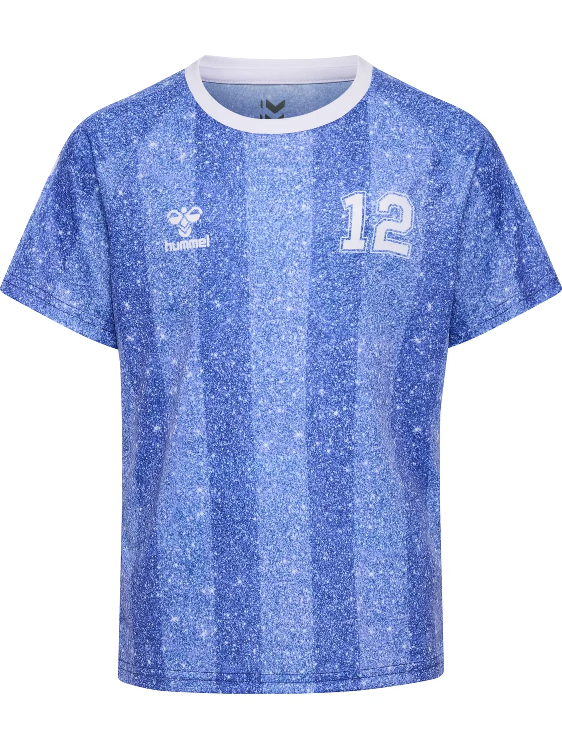 Спортивная футболка 'Schimmer' Hummel, Ultramarine Blue/Light Blue