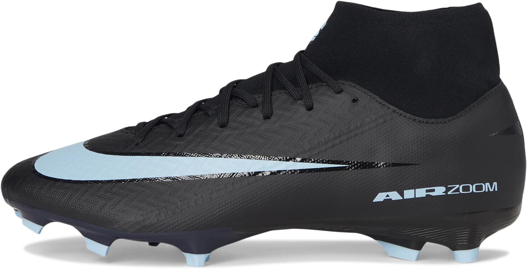 Кроссовки Nike Superfly 10 Academy, цвет Black/Ice Blue — фото 4
