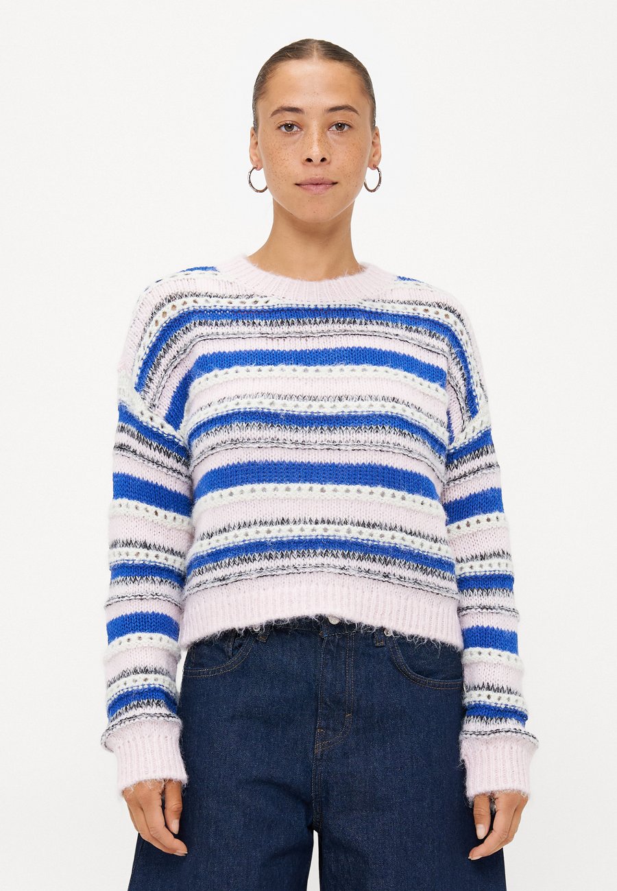 

Джемпер Vero Moda Petite VMLENORA O NECK , Pink Dogwood/Surf The Web/Snow White/Black/Light Pink