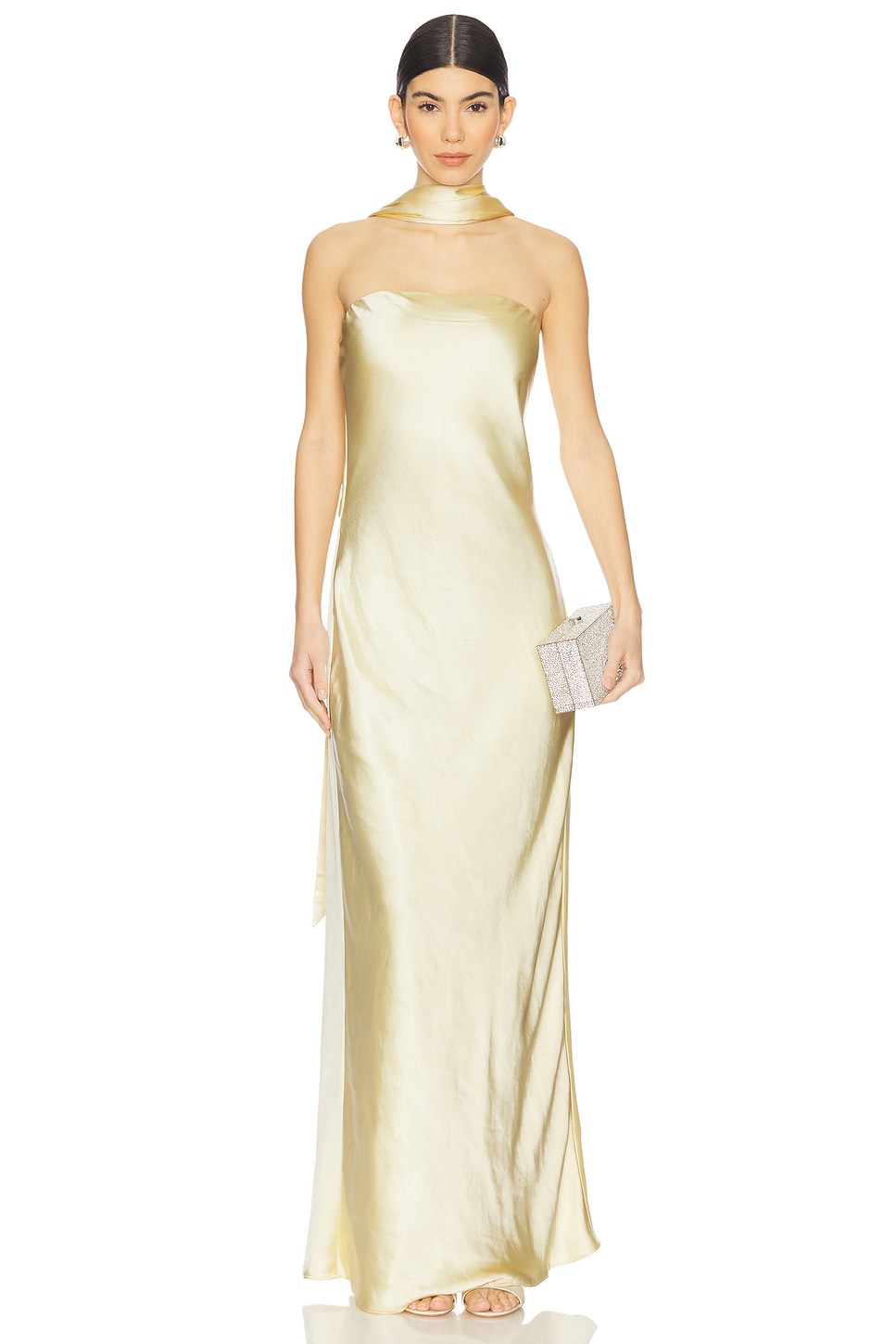 

Платье "Lilia gown" Misha, soft yellow