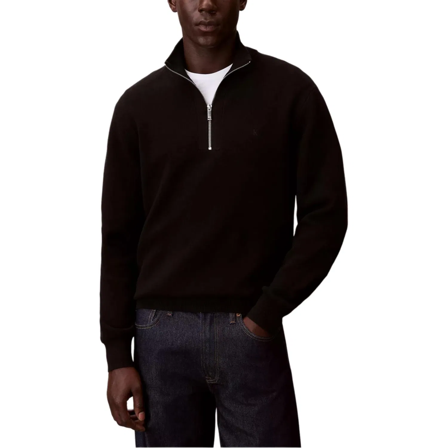 Свитер мужской водолазка Black Calvin Klein