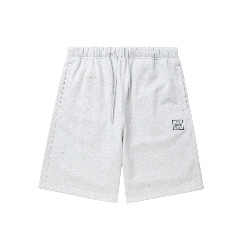 

Летние шорты унисекс SS24 Alpha Industries, светло-серый