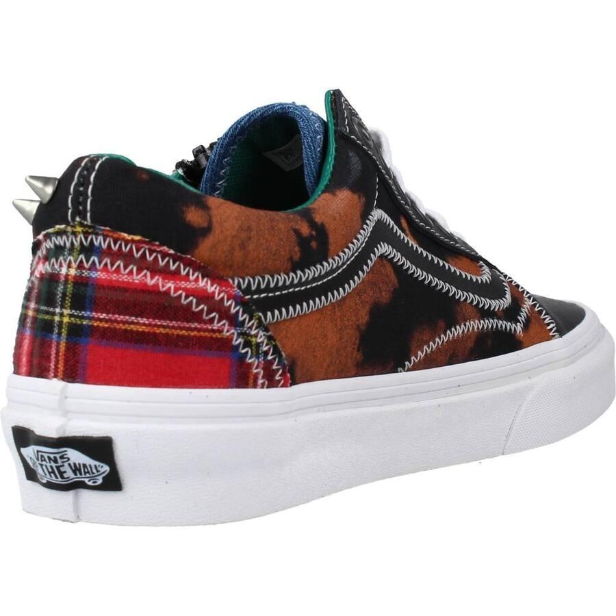 Кроссовки Vans модель Ua Old Skool Zip цветной анималистичный принт — фото 3