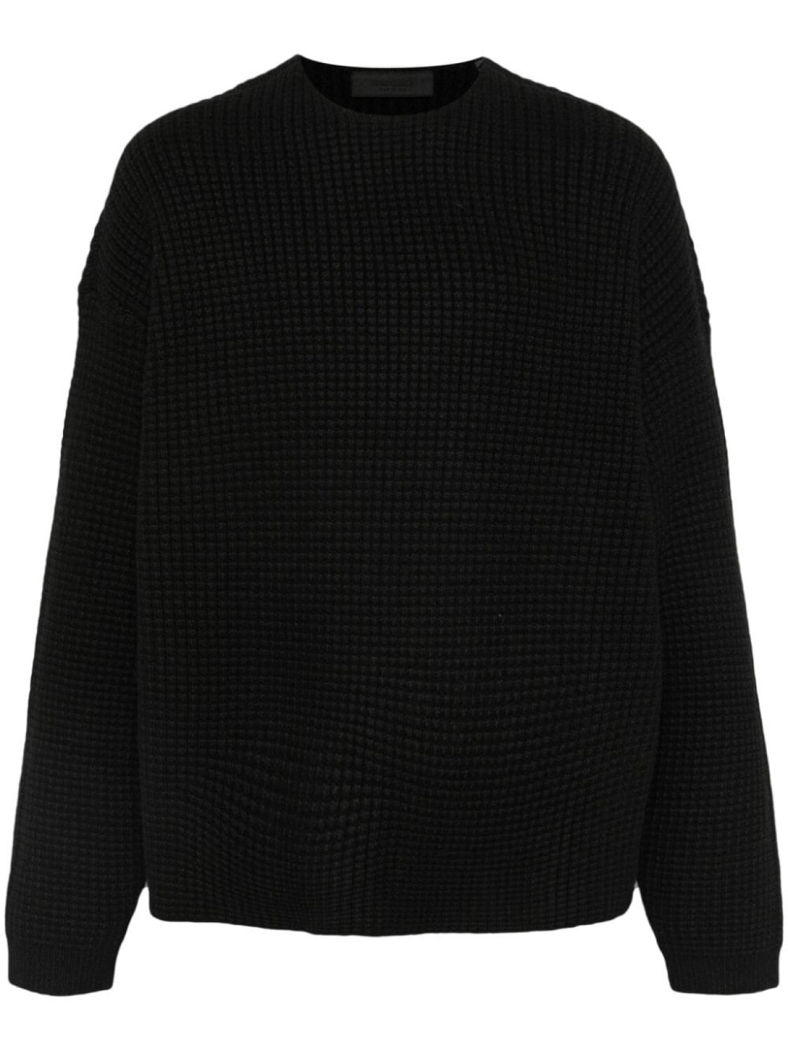 

FEAR OF GOD ESSENTIALS свитер с нашивкой-логотипом, черный