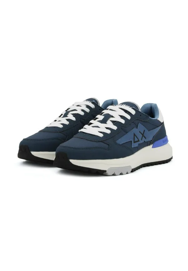 Кроссовки niki solid low Sun68, Navy Blue — фото 2