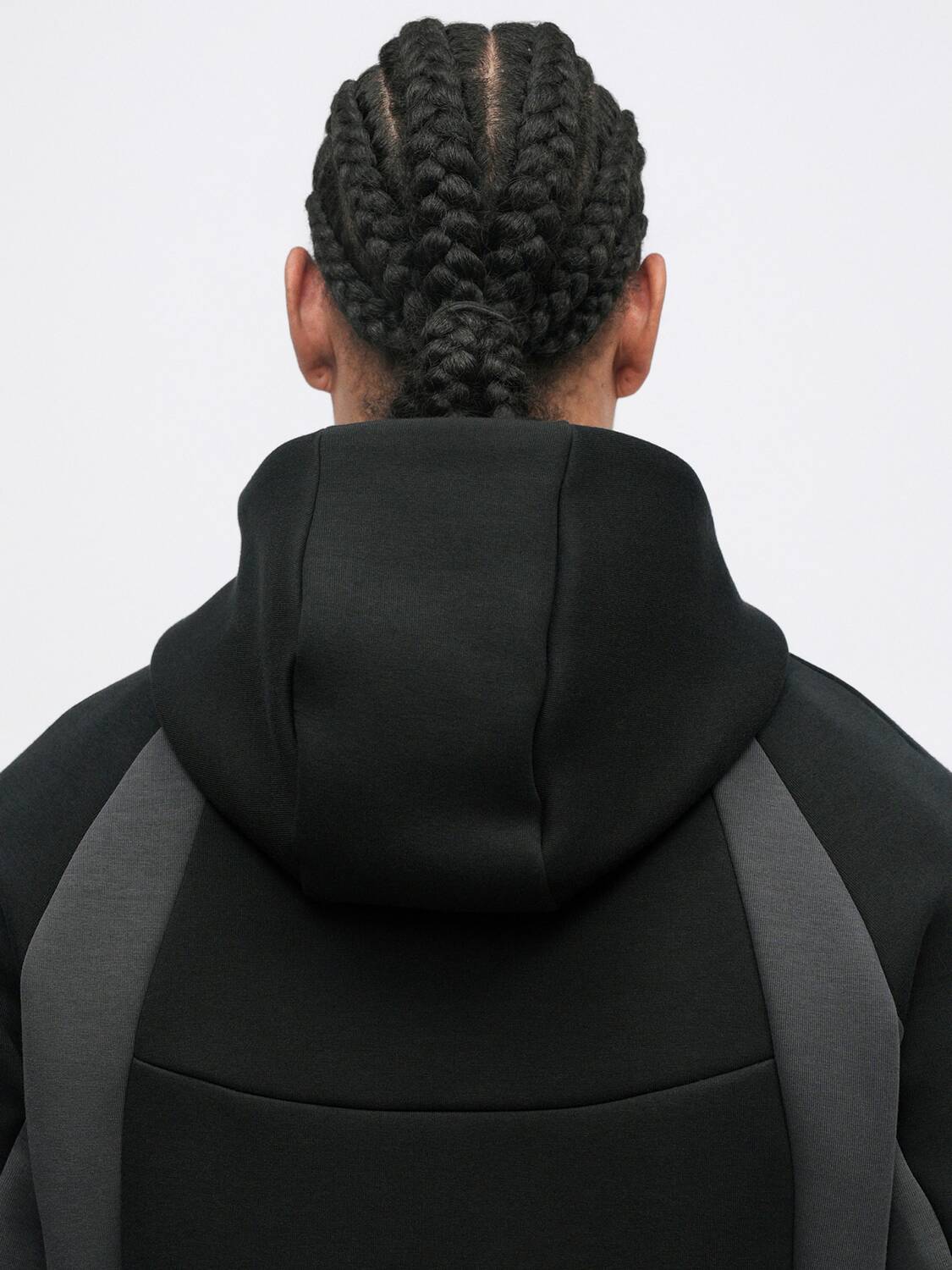Nike Sportswear Худи на молнии в черном цвете — фото 2