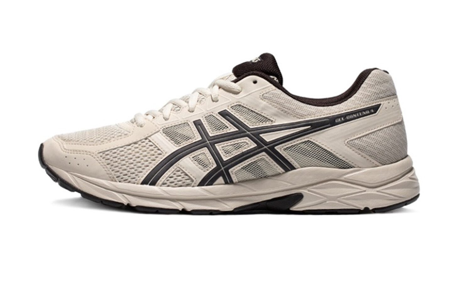 

Кроссовки Gel-Contend 4 мужские с низким верхом белого цвета Asics, Белый, Кроссовки Gel-Contend 4 мужские с низким верхом белого цвета Asics