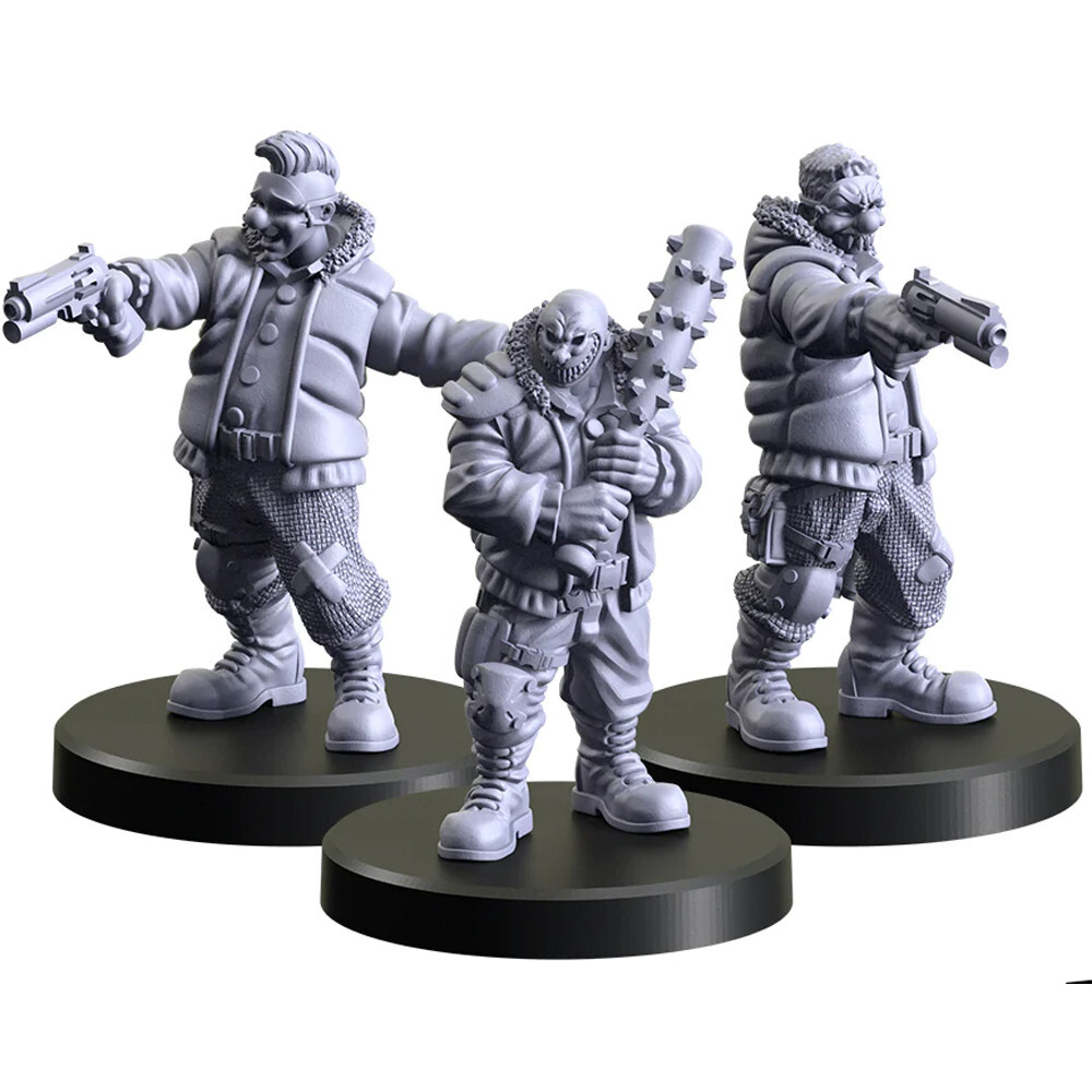 

Миниатюра Monster Fight Club Cyberpunk Red Combat Zone: Bozos - Foolproofed