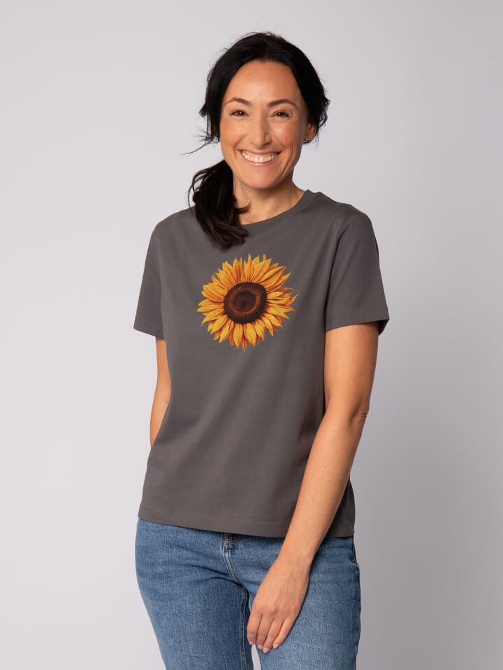 

Футболка wat Apparel T-Shirt Sonnenblume, серый