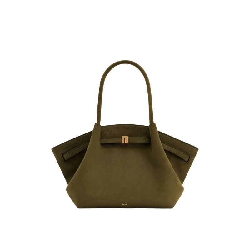 

JW PEI Повседневная женская сумка через плечо большая разноцветная, Olive Green