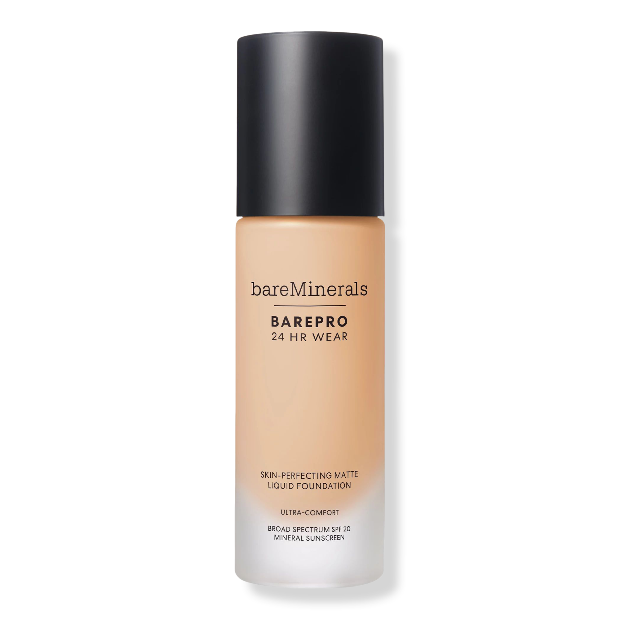 

Основа BAREPRO 24HR Wear Skin-Perfecting Matte Liquid Foundation Mineral SPF 20 bareMinerals, Light 21 Neutral (for very light neutral skin with a peach hue)