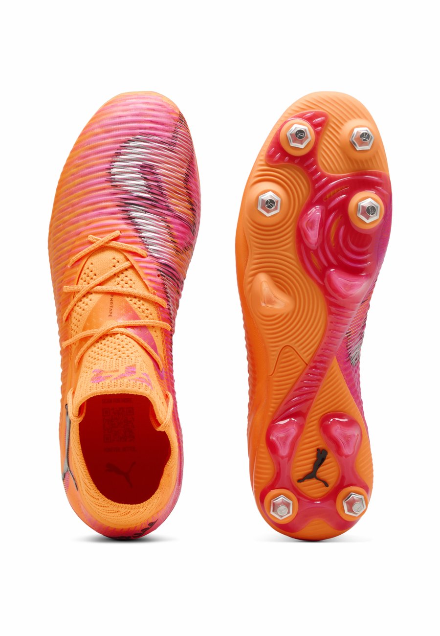 Кроссовки Puma FUTURE 8 ULTIMATE MXSG, Heat Fire- Black-Ravish/Orange — фото 3