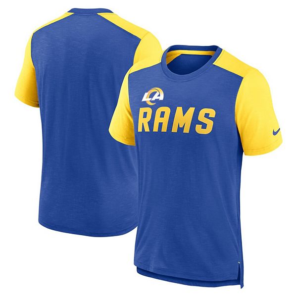 Мужская футболка los angeles rams с цветными блоками Nike — фото 2