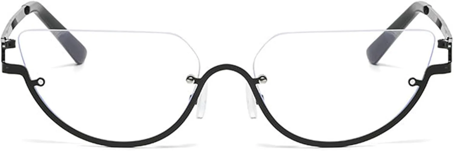 

Солнцезащитные очки Helena Fashion Style для женщин, форма «кошачий глаз», полуободковые, для мужчин, защита UV400, модные солнцезащитные очки для вождения, C6