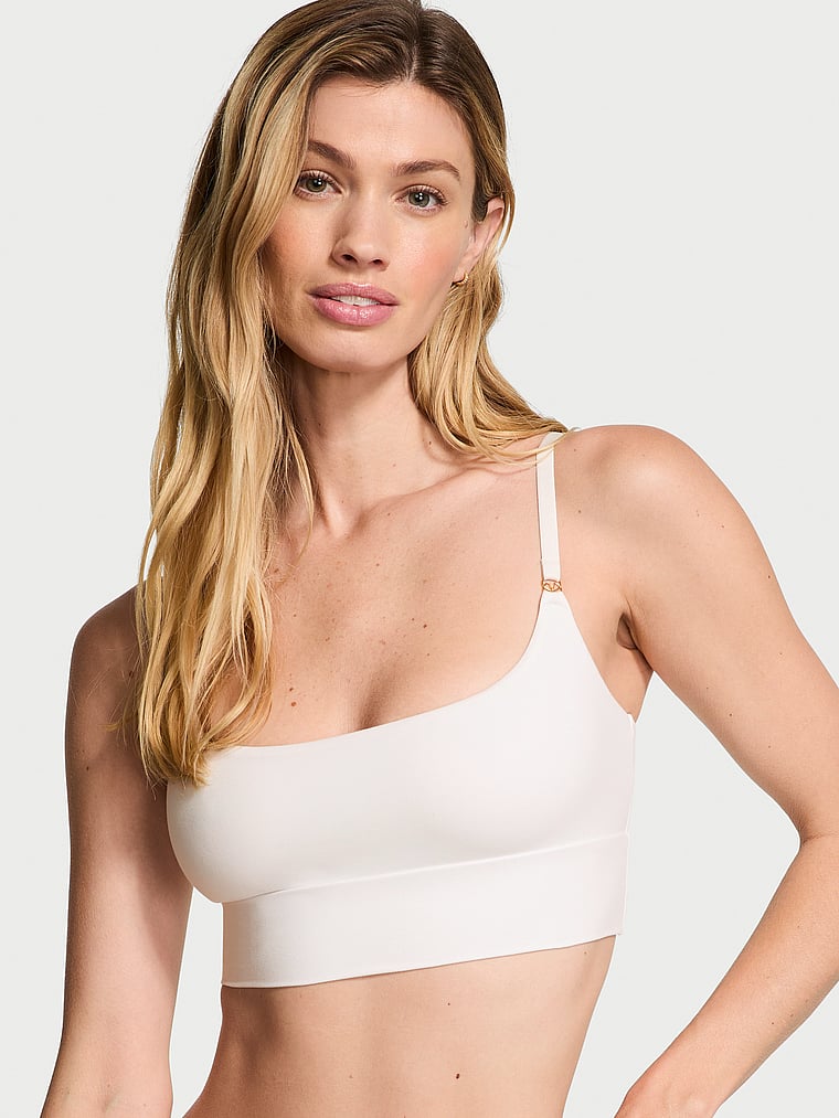 

Боди от Victoria с инновационным бюстгальтером-бралеттом feathersoft Victoria'S Secret, белый