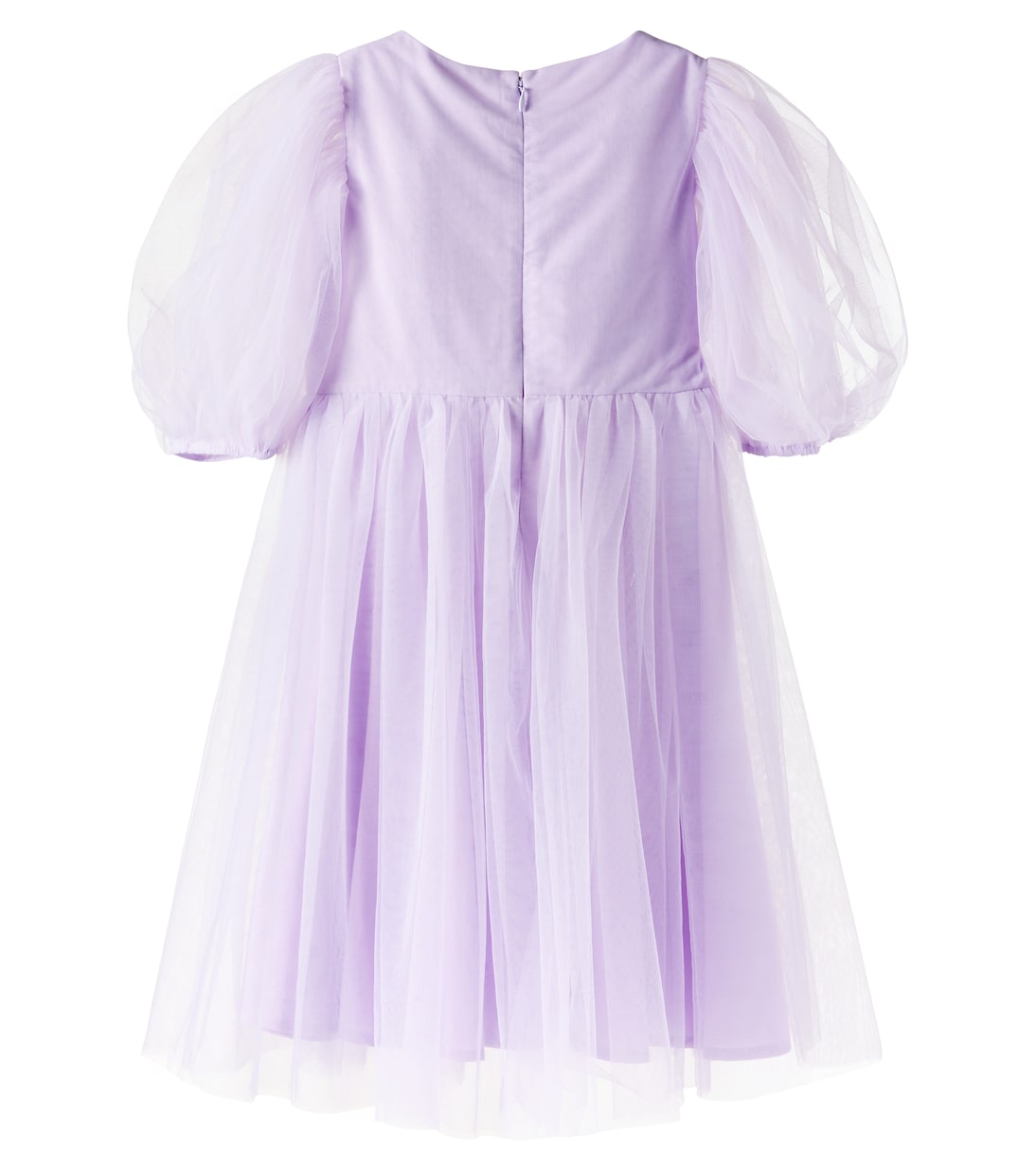Тюлевое платье с цветочной аппликацией Tutu Du Monde, Pastel Lilac — фото 4