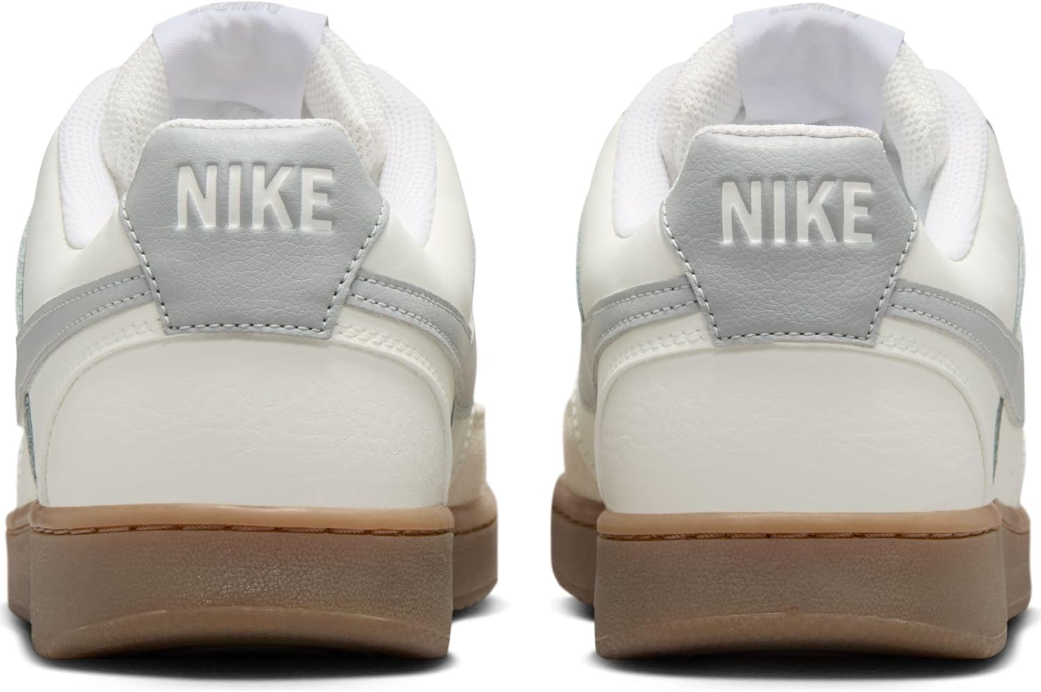 Мужские кроссовки Nike Court Vision Low, белый/коричневый/серый/светло-серый/светло-коричневый — фото 4