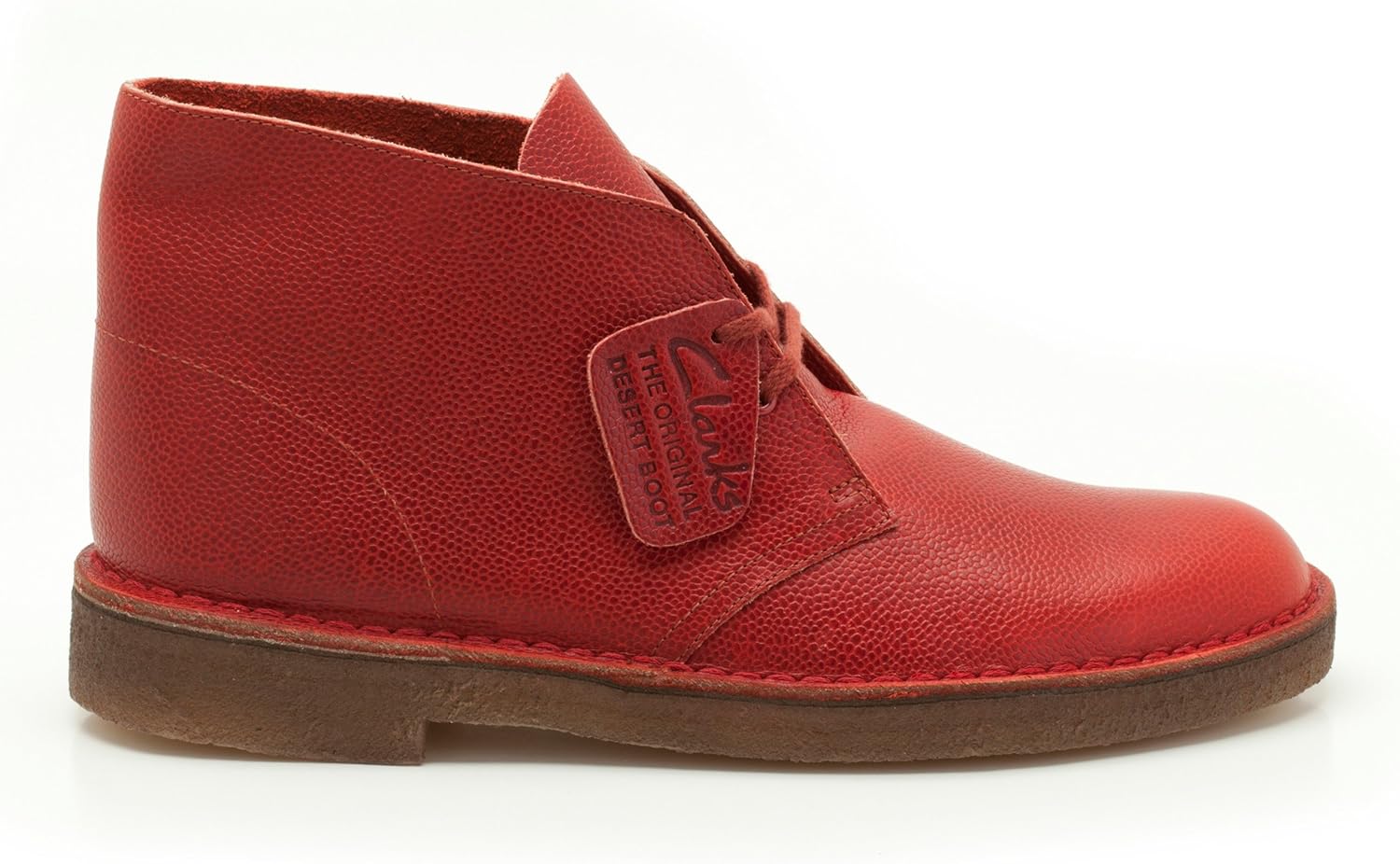 Мужские ботинки Clarks Desert Boot 261382 Chukka, красный — фото 3