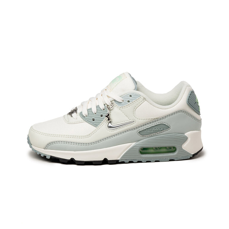 

Кроссовки Wmns Air Max 90 Se Nike, серебряный, Серый, Кроссовки Wmns Air Max 90 Se Nike, серебряный