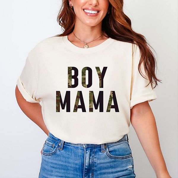 

Футболка Boy Mama Camo Simply Sage Market, Ivory, Зеленый, Футболка Boy Mama Camo Simply Sage Market, Ivory