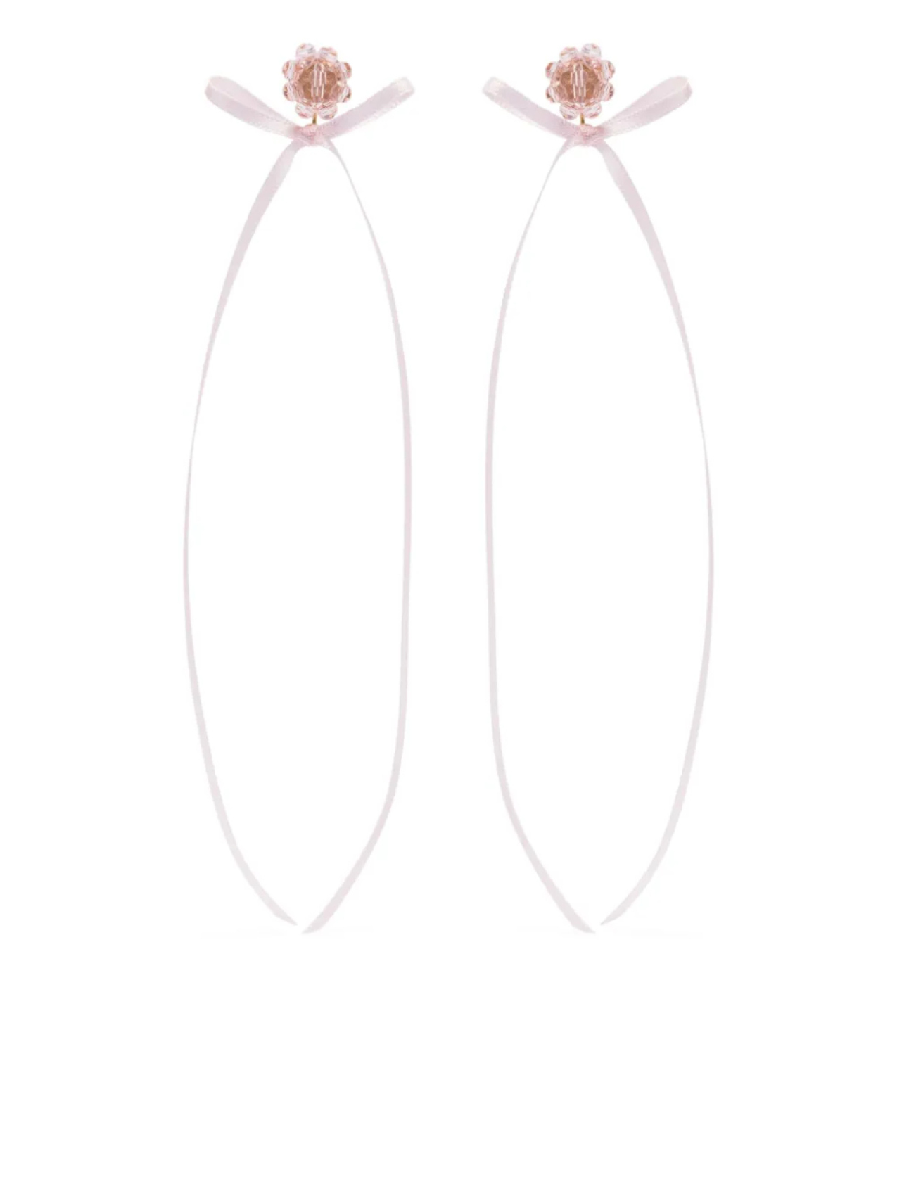

Серьги-гвоздики Bow Ribbon Simone Rocha, золотой