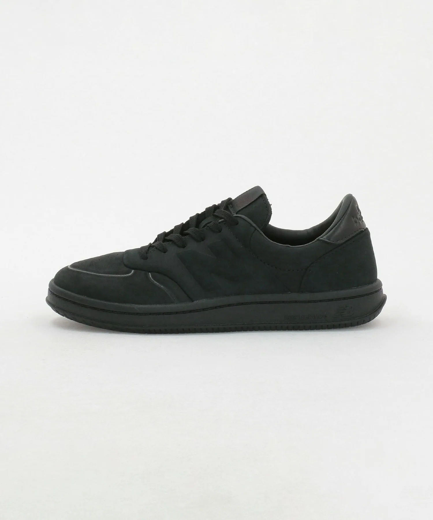 Мужские кроссовки из нубука с тисненым логотипом New Balance U500D1OT черные