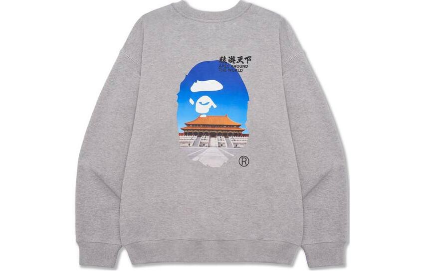 

Толстовка Bape Ape World Series для мужчин A Bathing Ape, черный