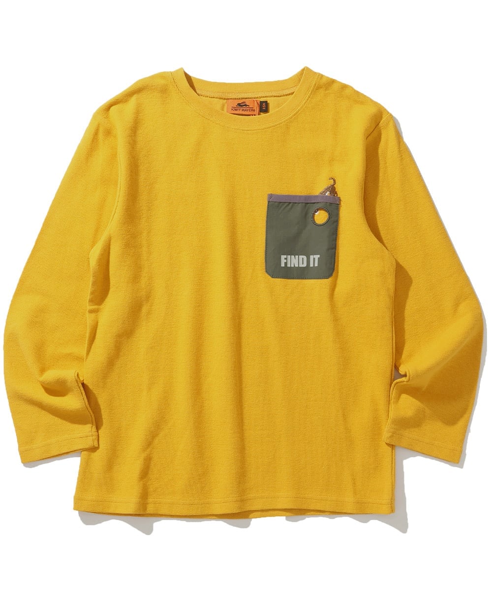 Футболка W Face Poke Crew Kriff Mayer, YELLOW