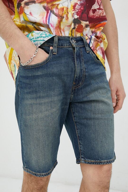 Джинсовые шорты Levi's, темно-синий