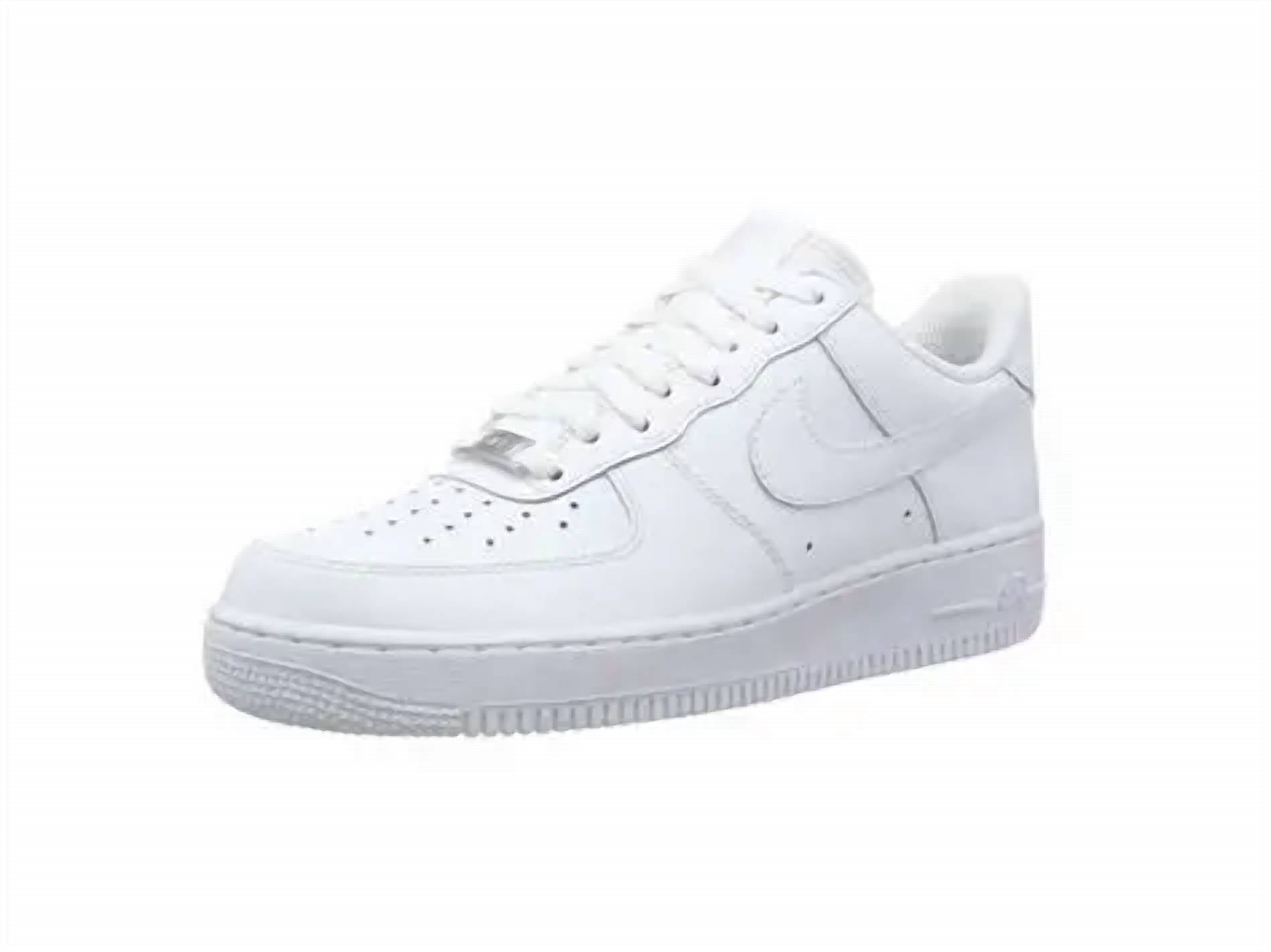 Nike Мужские низкие кроссовки Air Force 1 '07 белого цвета — фото 2