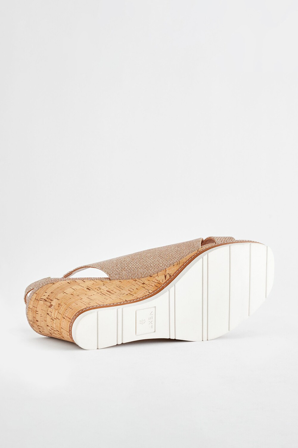 Босоножки Forever Comfort на пробковой танкетке с бантом Next, мультиколор — фото 3