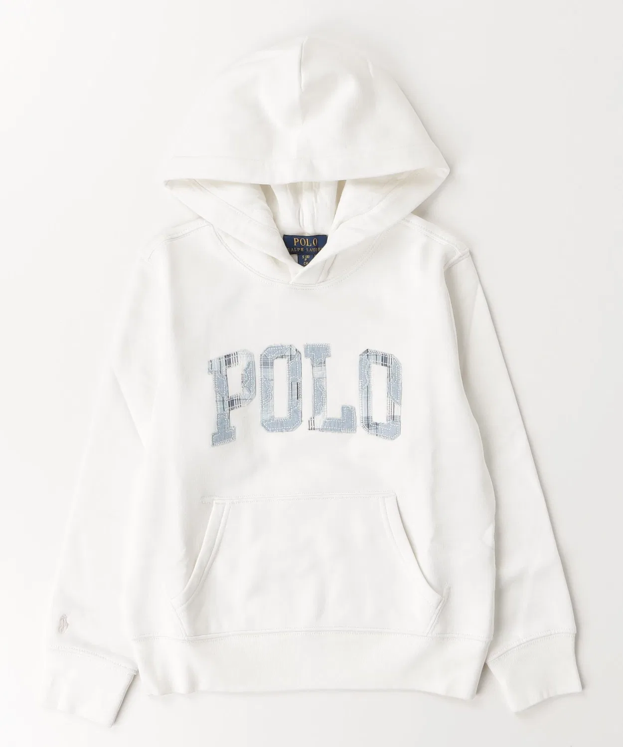 Худи Polo Ralph Lauren с логотипом, белое — фото 3